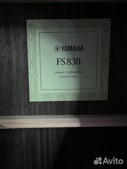 Гитара Yamaha fs 830