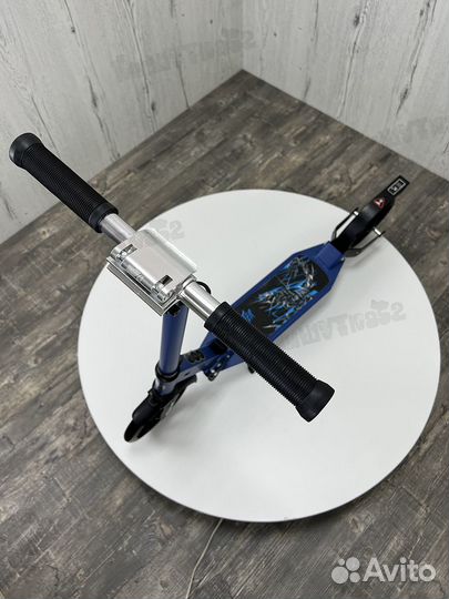 Самокат 668 до 10 кг синий