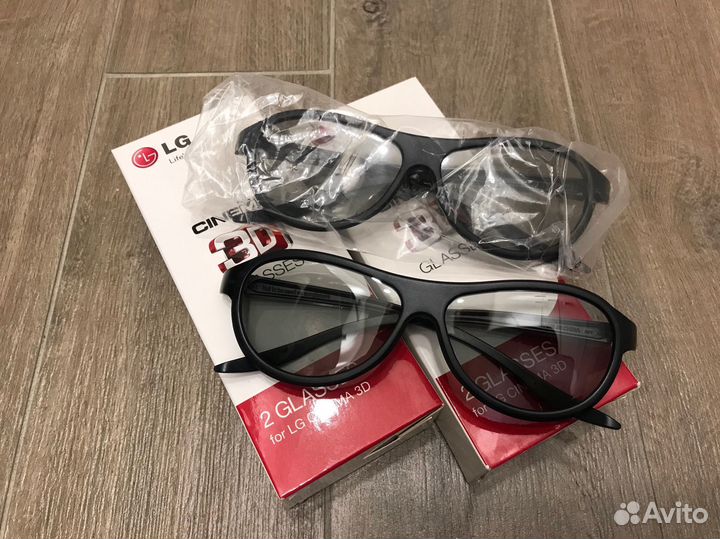 3D очки для телевизора LG (2 пары)