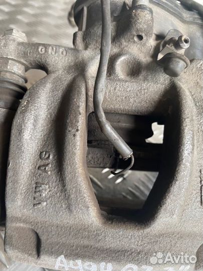 Суппорт тормозной задний левый Audi Q7 4M cvmd