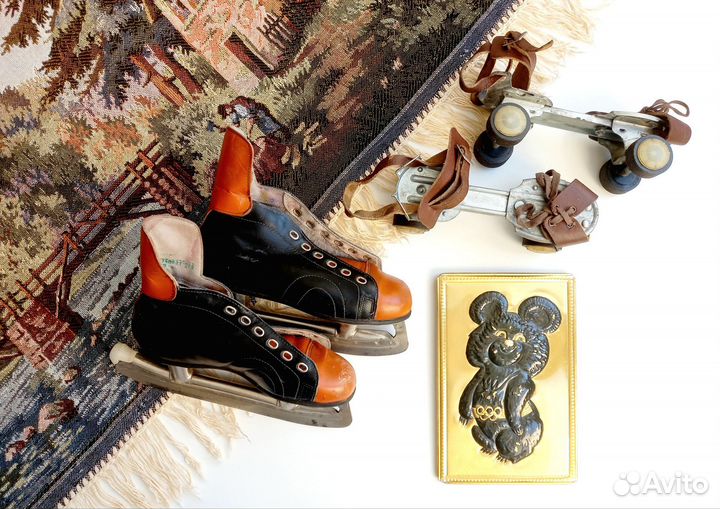 Коньки канадки ролики СССР