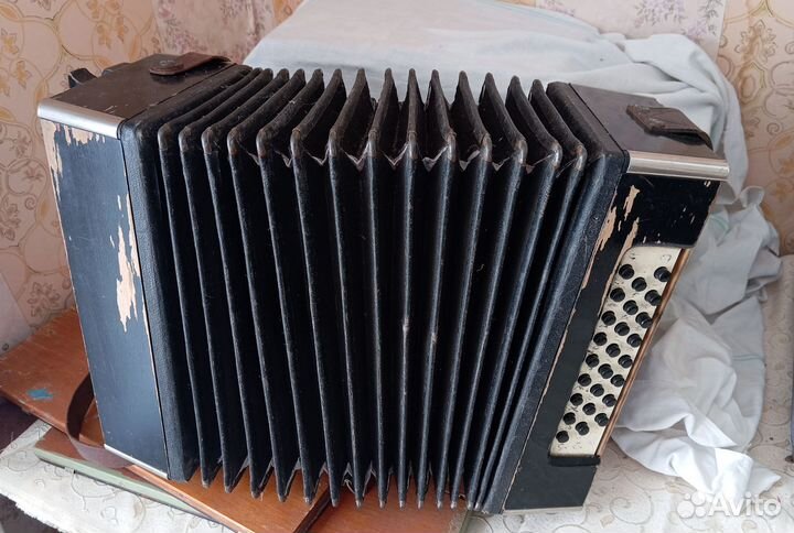 Гармонь СССР Красный партизан