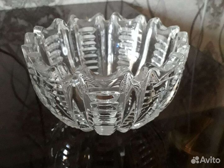 Вазы хрустальные