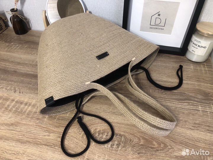 Сумка женская из джута