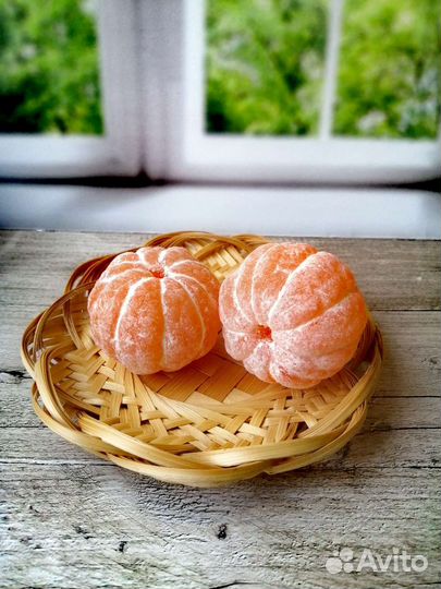 Мыло ручной работы Мандарин мини