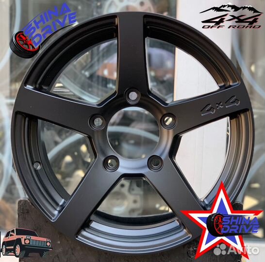 Диски Нива 4х4 R16 5х139,7 Black Matt
