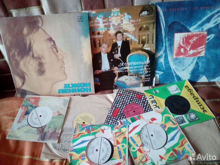 Пластинки советских времён