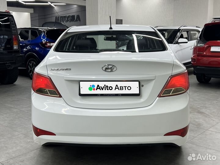 Hyundai Solaris 1.4 МТ, 2016, 181 000 км