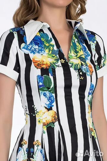 Платье, хлопок, 42, 44 размеры