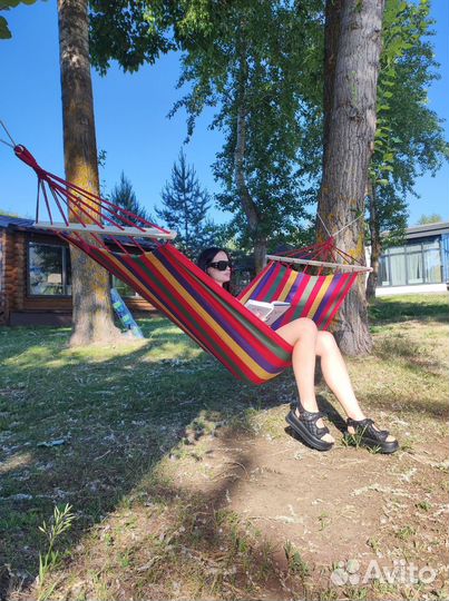 Подвесные качели гамак