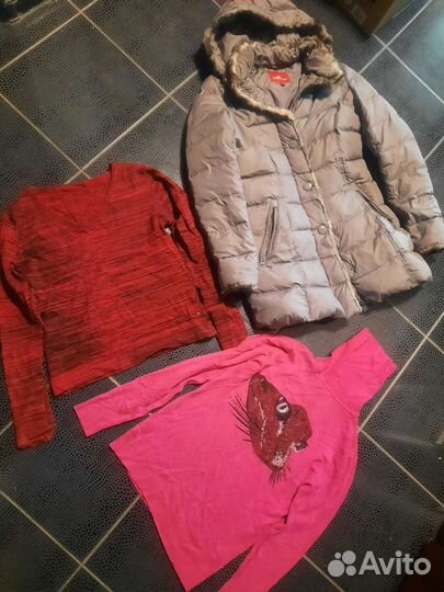 Куртка, вещи пакетом
