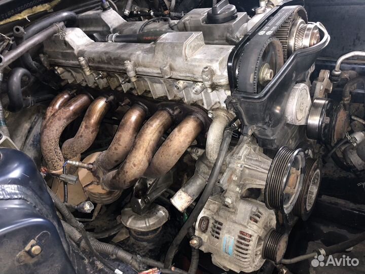 Двигатель 2JZ-GE в разборе