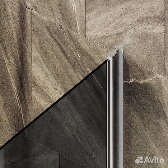 Шторка для ванны поворотная на монопетле MaybahGla