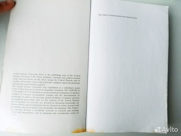 Tee Future of international environmental law