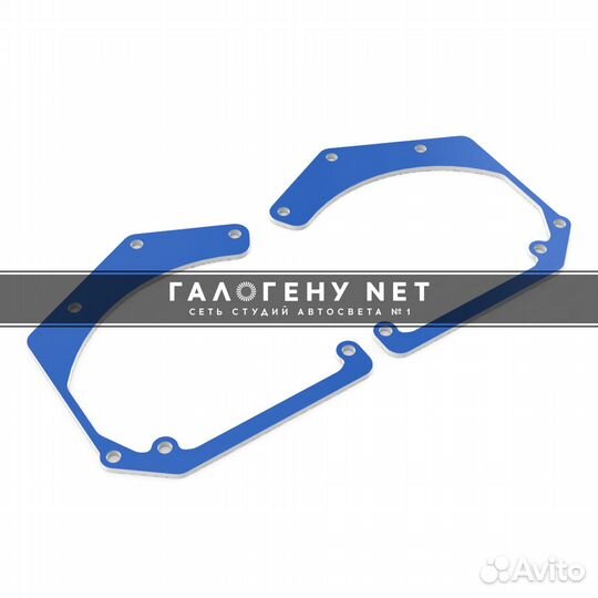 Переходная рамка Kia Optima 4 18-20 для линз Hella