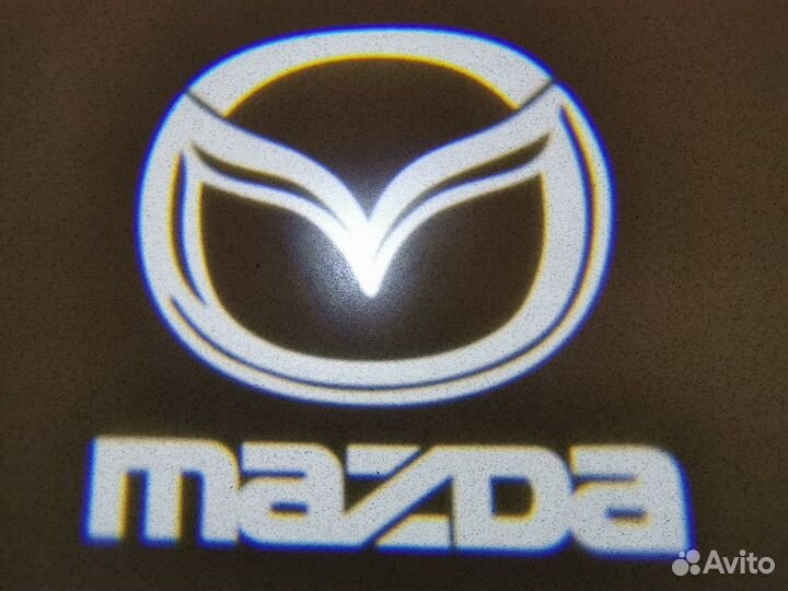 Штатные проекторы логотипа Mazda 6 GJ 2013-2018г