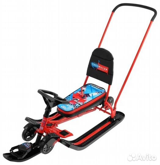 Снегокат Nika Тимка Спорт-6 с колесами