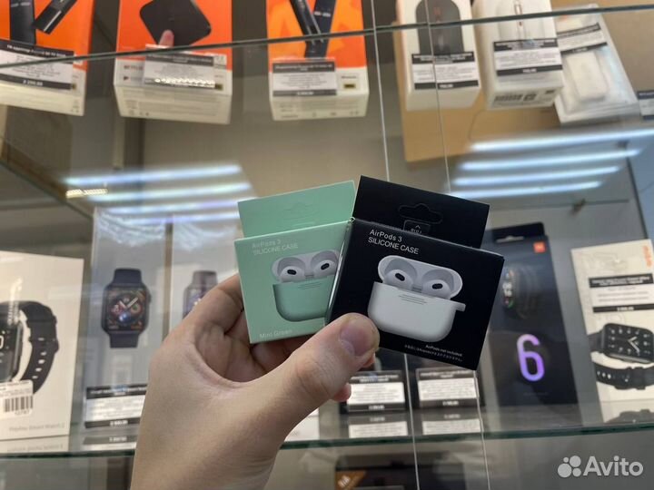 Чехол для Airpods 3 (много различных цветов)