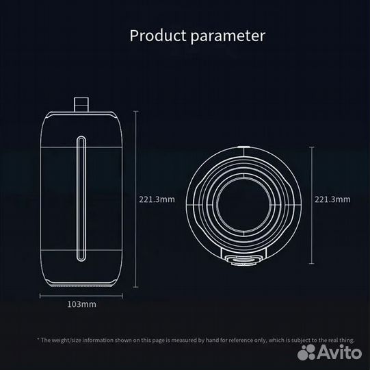 Беспроводная колонка awei Y788 Черная