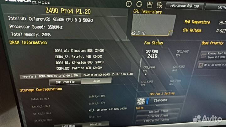 Asrock z490 pro4