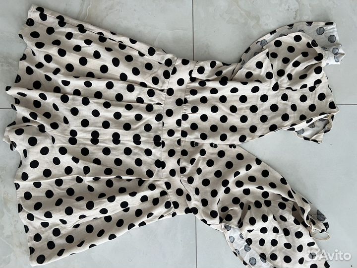 Комбинезон zara xs в горошек