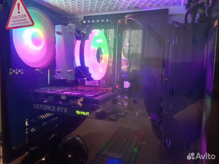 Игровой пк 10core/RTX2060Super/32 DDR4/SSD256/1 TB