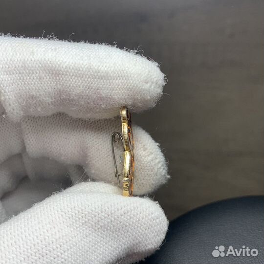 Винтажная Брошь Мишка Олимпийский Ретро