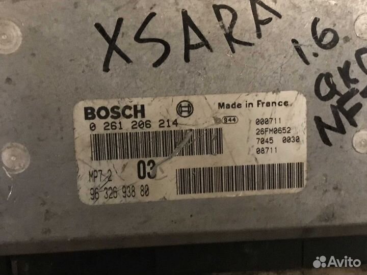 Эбу мозги контроллер Citroen Xsara 1.6 АКПП NFZ