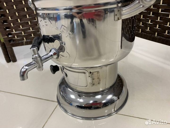 Самовар Турецкий разборный 4 литра KS-13 Sözenler