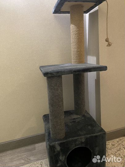 Домик для кошки с когтеточкой