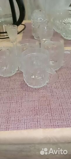 Хрустальная посуда СССР