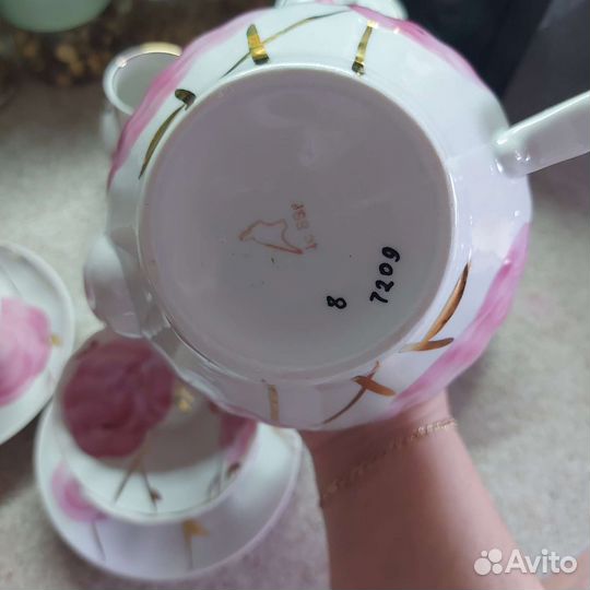 Чайный сервиз дулево весенний