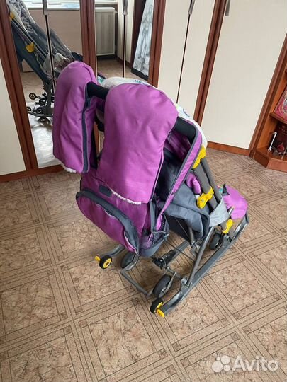 Сани коляска ника кидс