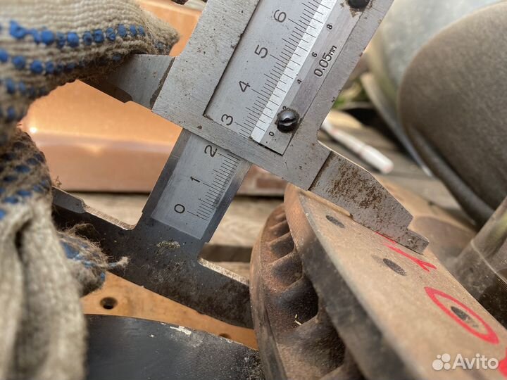 Диск тормозной передний Land cruiser prado 150