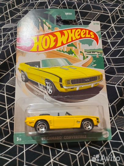 Hot Wheels 69 Camaro Convertible
