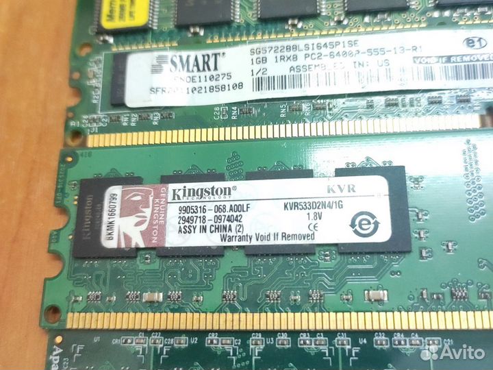 Оперативная память разная