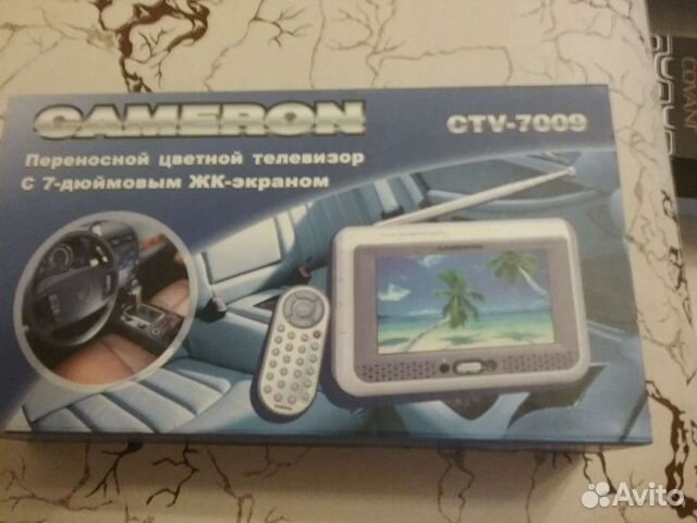 Пepеносной цвeтной тeлевизоp cамerоn