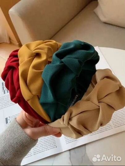 Ободок для волос широкий