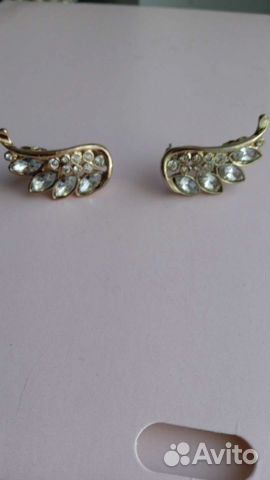 Серьги -клипсы Эйвон 