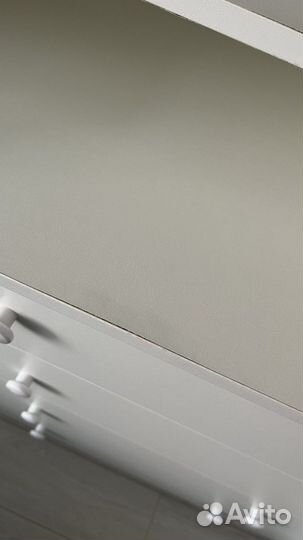 Пеленальный комод белый