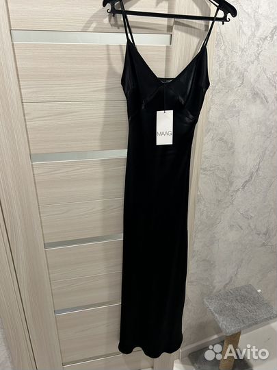 Макси платье zara maag новое xs/s