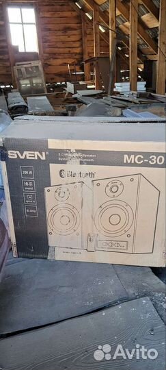 Активные колонки sven-mc 30