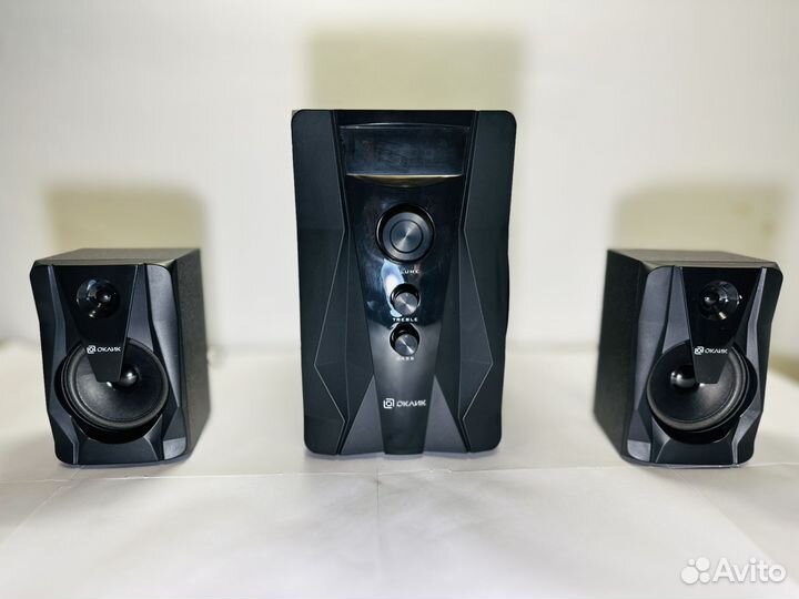 Колонки компьютерные (саб 2.1) новые bluetooth