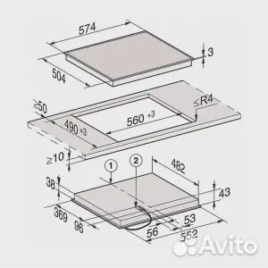 Электрическая варочная поверхность Miele KM6520 FR