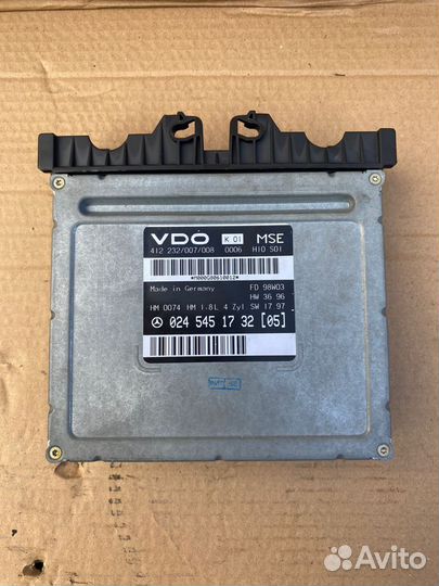 Блок управления эбу мерседес