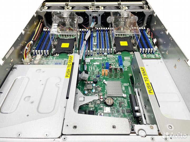 Сервер Supermicro 6029U-E1CR4 NEW 2xGold 6278C 256Gb