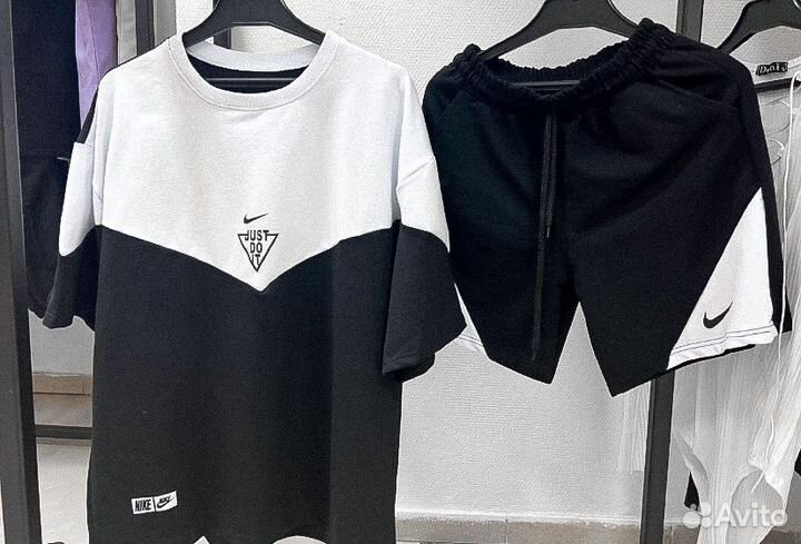 Спортивный костюм nike с шортами