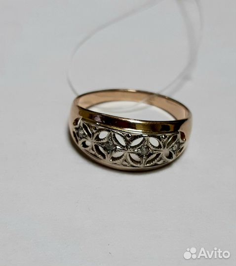 Золотое кольцо 585-й пробы