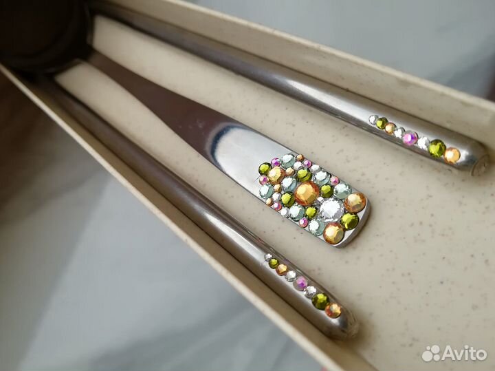 Набор ложка и палочки для еды (авторская работа)