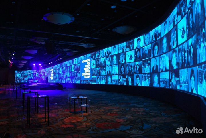 Рекламный экран с бесплатной доставкой